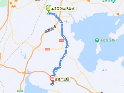 福清803路公交车线路 : 龙江公交站（汽车站）——蓝色产业园 -福清市公共交通有限公司-福清市交通运输局-福清运输网-福清交通网-福清生活网